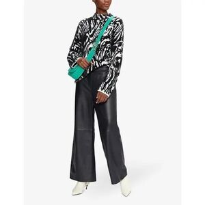 Ted Baker $175 Zaidie Jacquard Woven Sweater Sz 0 (XS)